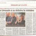 Éric Donzé, « Le Limousin a su séduire la (...)