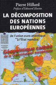 Livre de Pierre Hillard, La décomposition des nations européennes