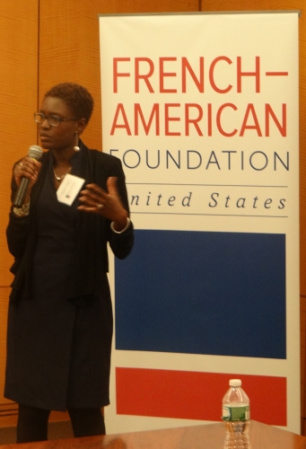 Rokhaya Diallo et la Fondation franco-américaine en 2014