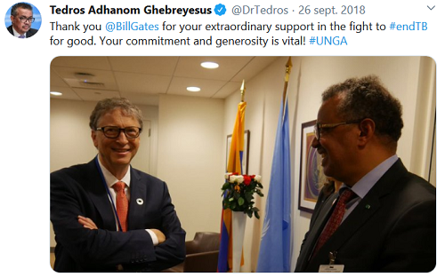Bill Gates - Tedros Adhanom Ghebreyesus