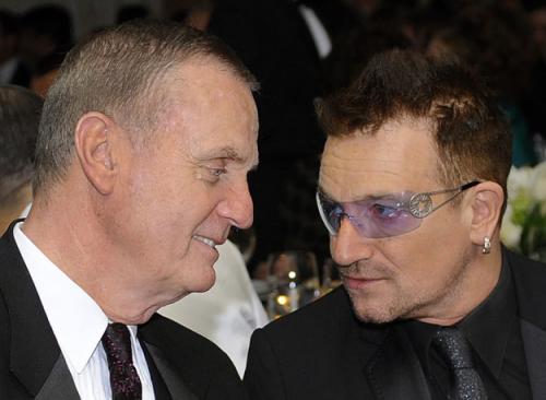 Bono et le général Jim Jones