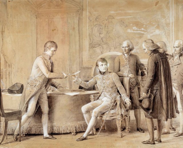 Signature du Concordat entre la France et le Saint-Siège par le Premier Consul le 15 juillet 1801